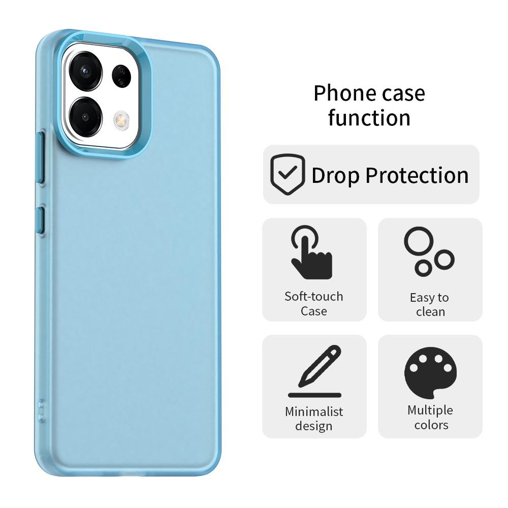 For-OPPO-K13-5G-Candy-PC-Hybrid-TPU-Shockproof-Phone-Case(Blue)