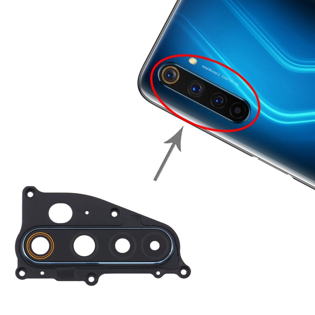 For-OPPO-Realme-6-Pro-Camera-Lens-Cover-(Blue)