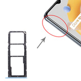 For-OPPO-Realme-C20-/-Realme-C20A-RMX3063,-RMX3061-SIM-Card-Tray-+-SIM-Card-Tray-+-Micro-SD-Card-Tray-(Blue)