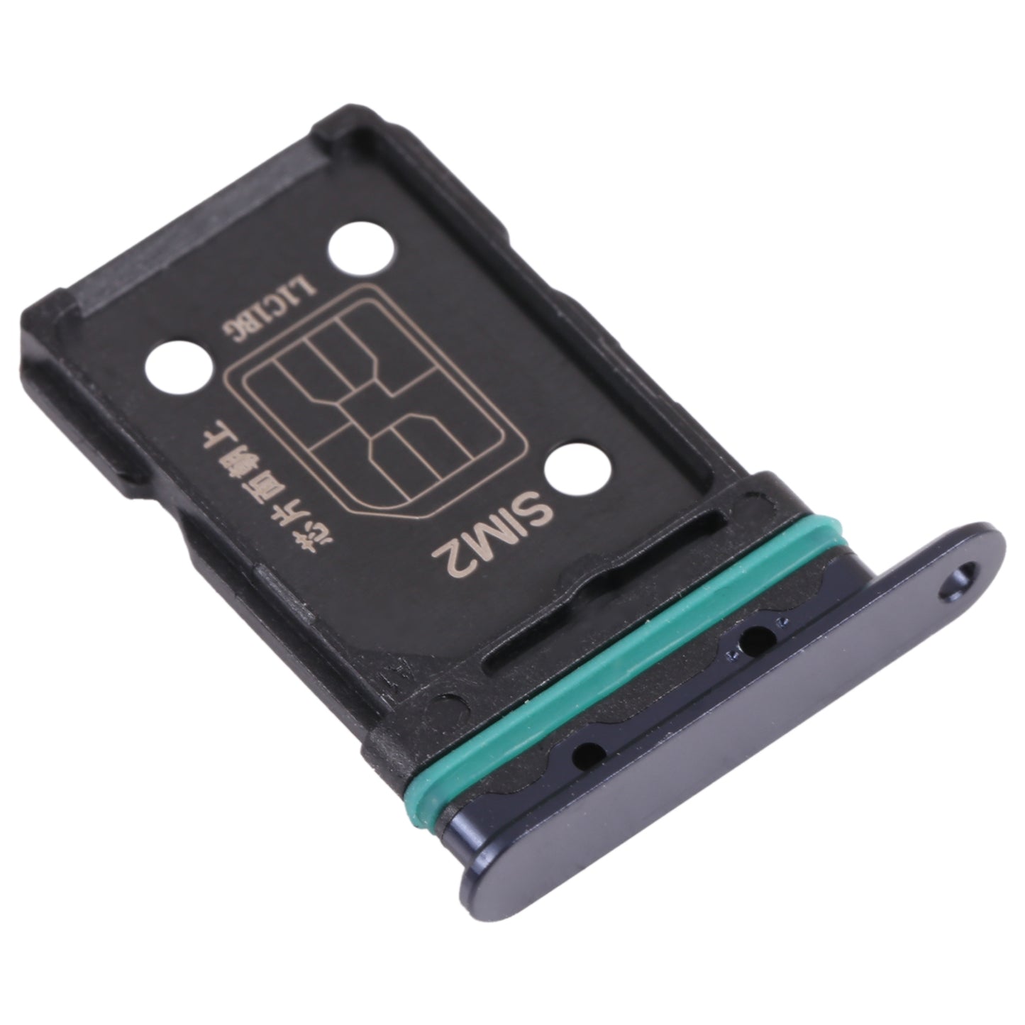 For-OPPO-Reno5-Pro+-5G-/-Find-X3-Neo-SIM-Card-Tray-+-SIM-Card-Tray(Black)