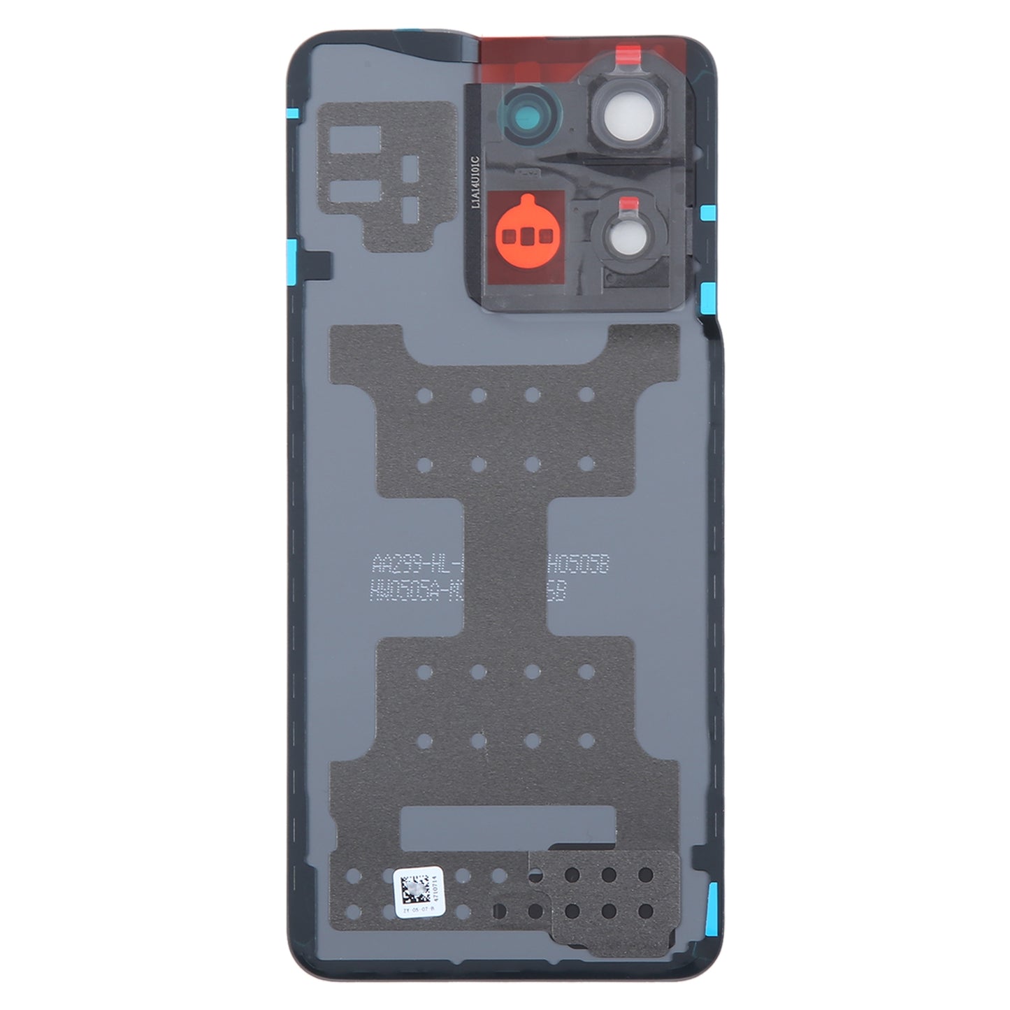 For-OPPO-Reno8-5G-Original-Battery-Back-Cover-with-Camera-Lens-Frame(Black)