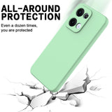 For-OPPO-Reno13-5G-Global-Solid-Color-Liquid-Silicone-Dropproof-Full-Coverage-Phone-Case(Green)