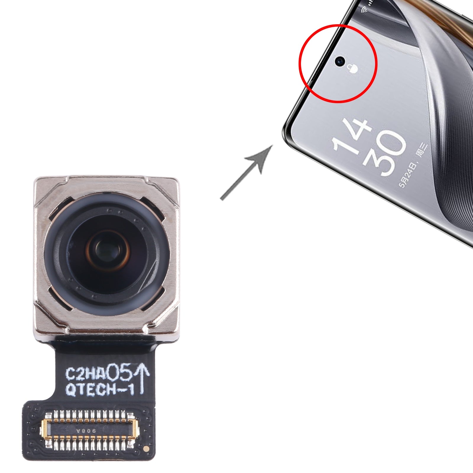 For-OPPO-Reno10-Original-Front-Facing-Camera