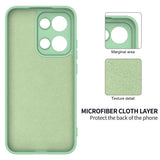 For-OPPO-Reno13-5G-Global-Solid-Color-Liquid-Silicone-Dropproof-Full-Coverage-Phone-Case(Green)