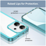 For-OPPO-Reno14-Global-Colorful-Series-Acrylic-Hybrid-TPU-Phone-Case(Transparent-Blue)