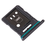 For-OPPO-Reno-10x-zoom-SIM-Card-Tray-+-SIM-Card-Tray-/-Micro-SD-Card-Tray-(Black)