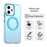 For-OPPO-Reno14-Global-Candy-Magsafe-PC-Hybrid-TPU-Phone-Case(Blue)
