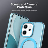 For-OPPO-Reno14-Global-Candy-Magsafe-PC-Hybrid-TPU-Phone-Case(Blue)