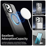 For-OPPO-Reno14-Global-Candy-Magsafe-PC-Hybrid-TPU-Phone-Case(Black)