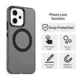For-OPPO-Reno14-Global-Candy-Magsafe-PC-Hybrid-TPU-Phone-Case(Black)