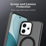For-OPPO-Reno14-Global-Candy-Magsafe-PC-Hybrid-TPU-Phone-Case(Black)