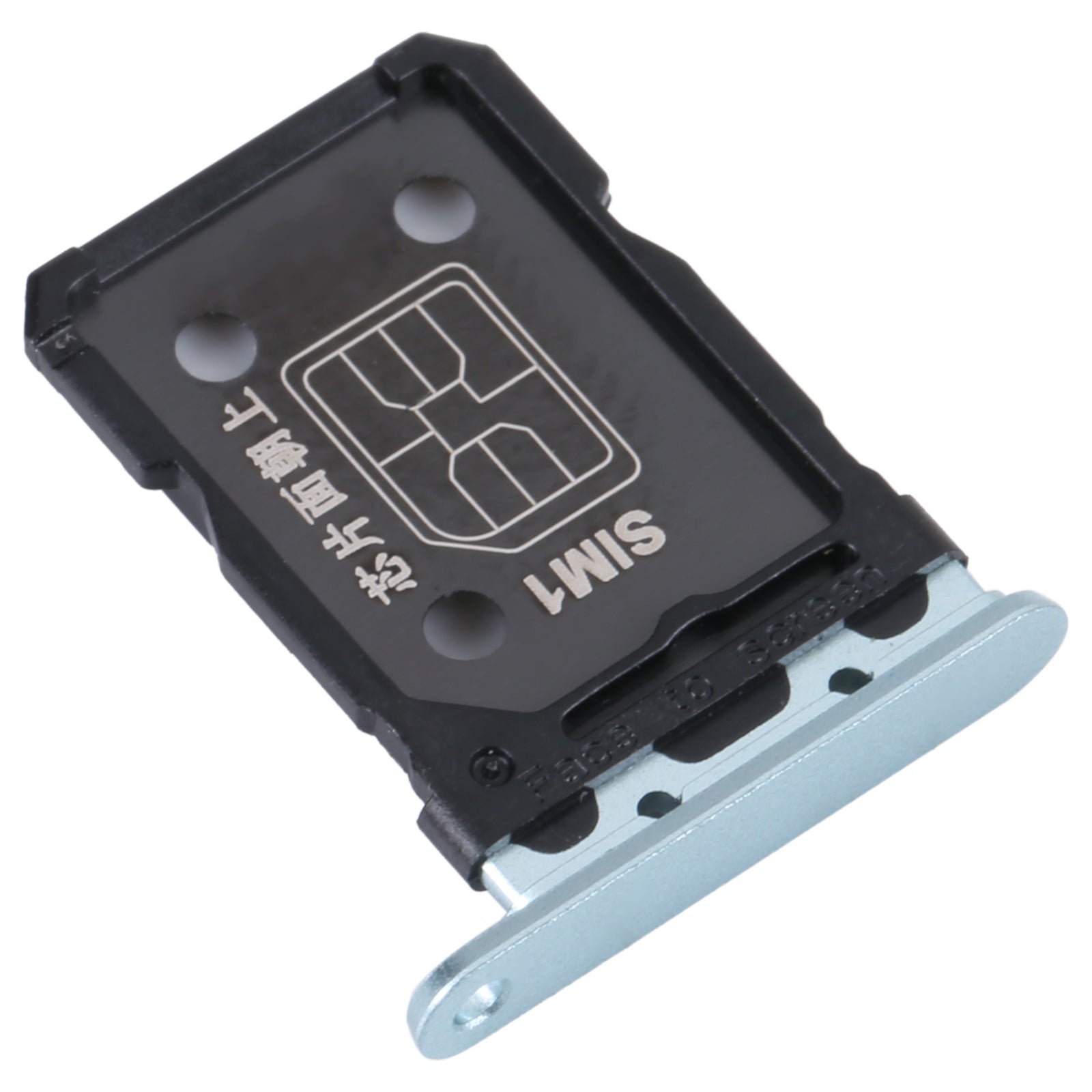 For-OPPO-Reno8-Pro+-/-Reno8-Pro-5G-/-Reno8-Pro-China-SIM-Card-Tray-+-SIM-Card-Tray-(Green)