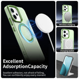 For-OPPO-Reno14-Global-Candy-Magsafe-PC-Hybrid-TPU-Phone-Case(Green)
