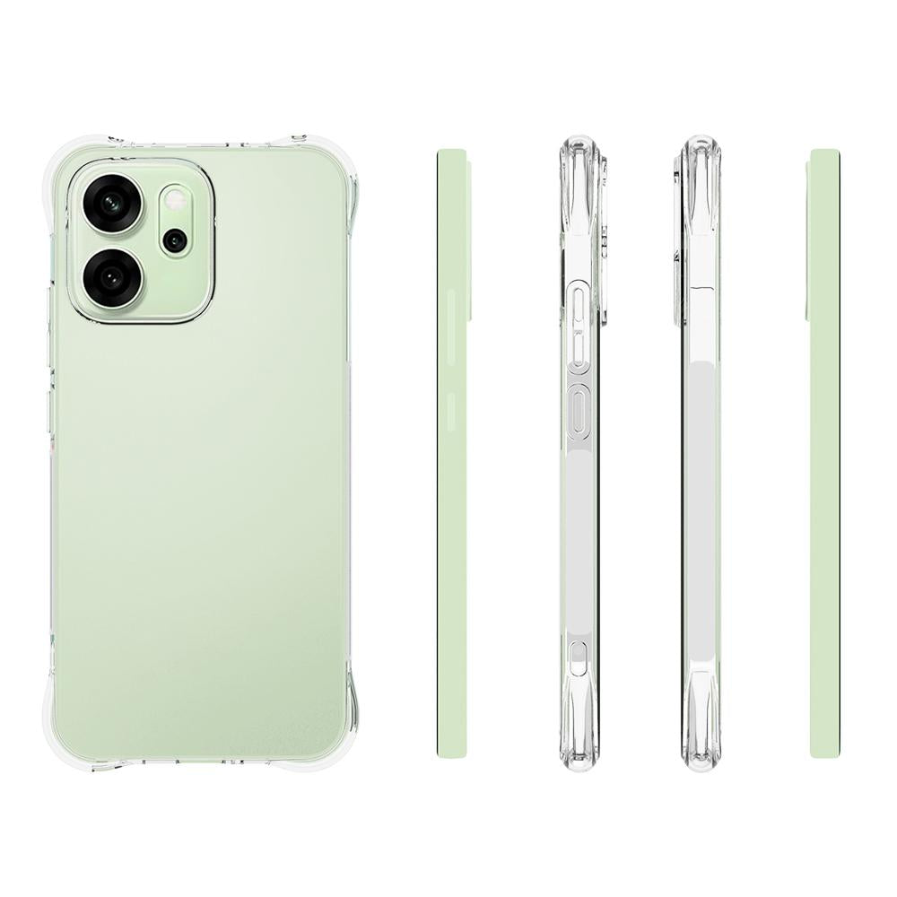 For-OPPO-Reno14-5G-Global-Shockproof-Non-slip-Thickening-TPU-Phone-Case(Transparent)