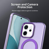 For-OPPO-Reno14-Global-Candy-Magsafe-PC-Hybrid-TPU-Phone-Case(Purple)