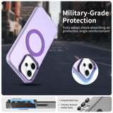 For-OPPO-Reno14-Global-Candy-Magsafe-PC-Hybrid-TPU-Phone-Case(Purple)