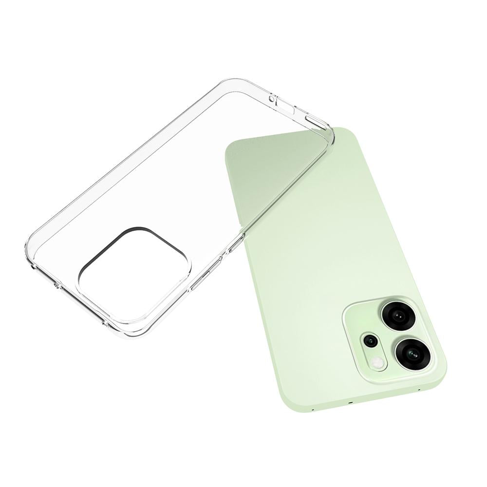 For-OPPO-Reno14-5G-Global-Waterproof-Texture-TPU-Phone-Case(Transparent)