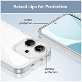 For-OPPO-Reno14-Global-Colorful-Series-Acrylic-Hybrid-TPU-Phone-Case(Transparent)