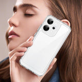 For-OPPO-Reno14-Global-Colorful-Series-Acrylic-Hybrid-TPU-Phone-Case(Transparent)