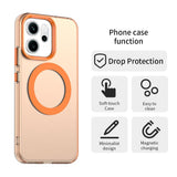 For-OPPO-Reno14-Global-Candy-Magsafe-PC-Hybrid-TPU-Phone-Case(Orange)
