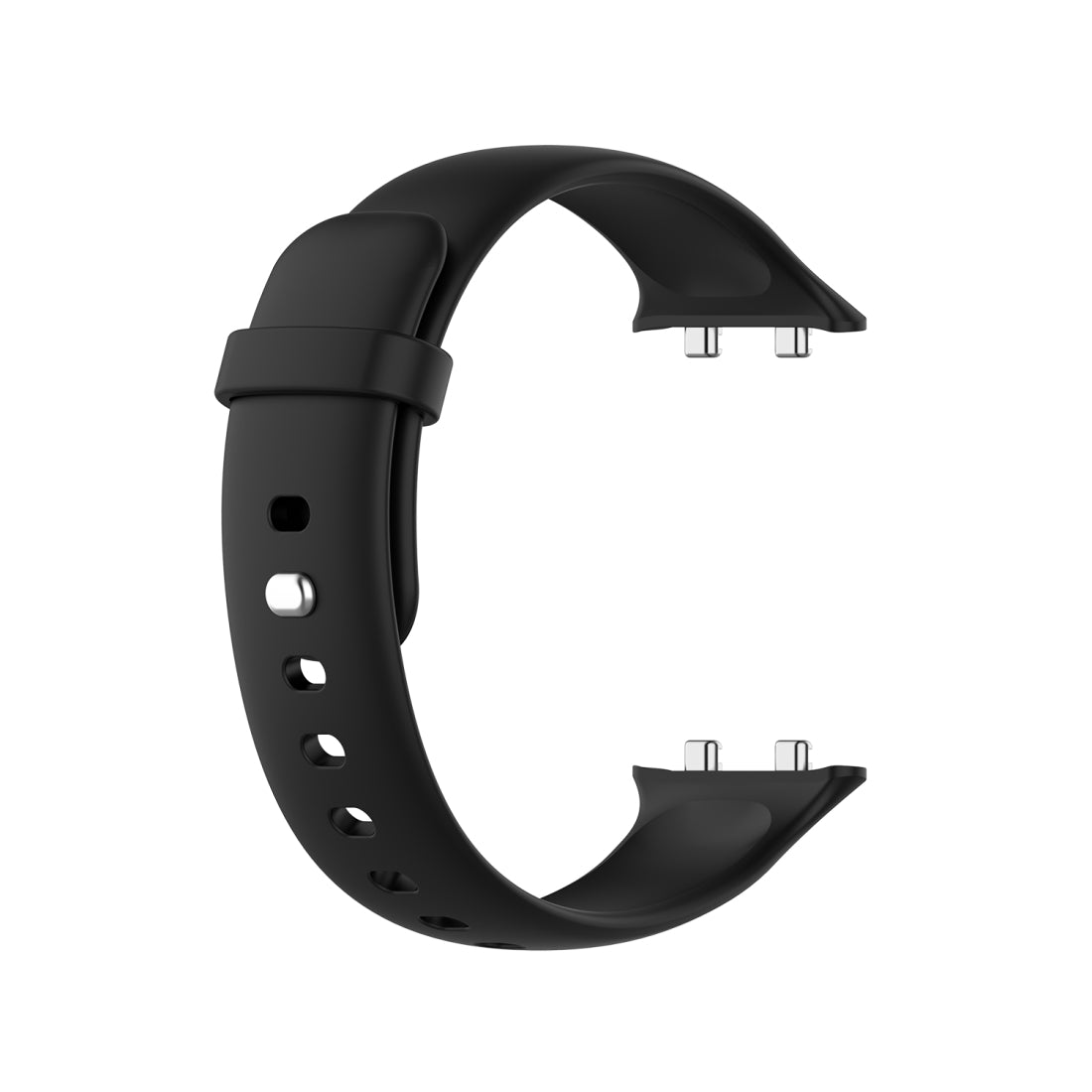 For-OPPO-Watch-41mm-Silicone-Watch-Band(Black)