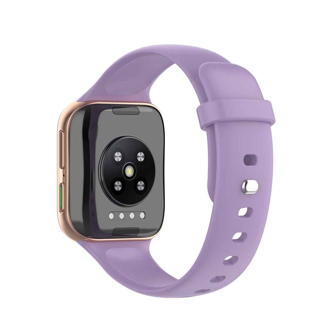 For-OPPO-Watch-41mm-Silicone-Watch-Band(Light-Purple)