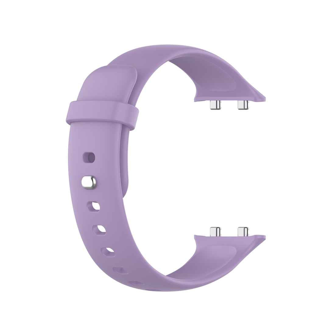 For-OPPO-Watch-41mm-Silicone-Watch-Band(Light-Purple)