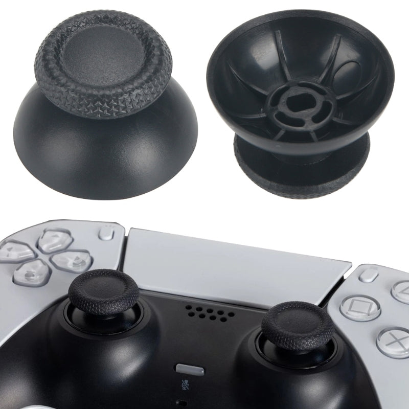 For-PS5-Gamepad-Controllers-10pcs-Replacement-Joystick-Cap(Black)