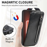 For-Realme-12-Pro-Zipper-Wallet-Vertical-Flip-Leather-Phone-Case(Pink)