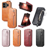 For-Realme-12-Pro-Zipper-Wallet-Vertical-Flip-Leather-Phone-Case(Pink)
