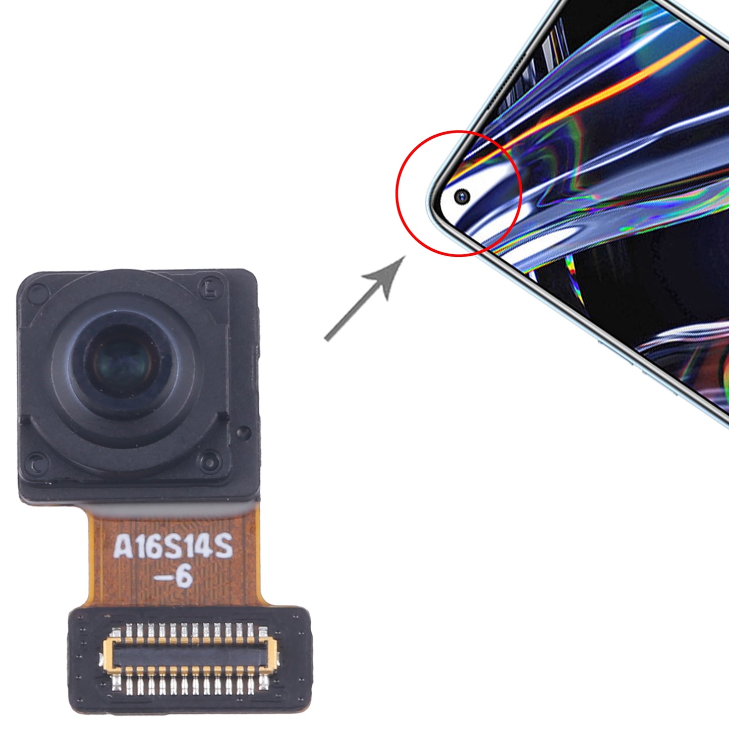 For-Realme-7-Pro-Original-Front-Facing-Camera