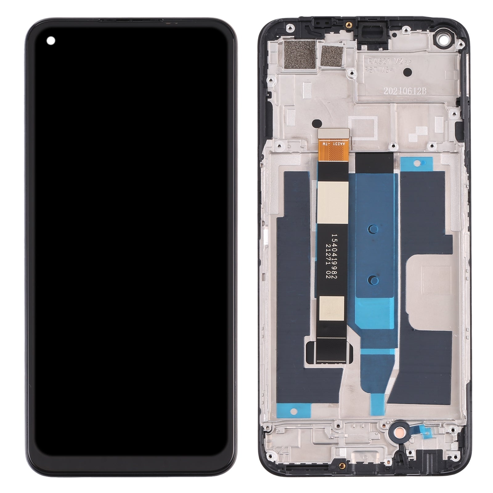 For-Realme-9-5G-India-RMX3388-OEM-LCD-Screen-Digitizer-Full-Assembly-with-Frame