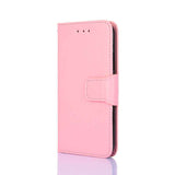 For-Realme-C30-4G/Narzo-50i-Prime-Crystal-Texture-Horizontal-Flip-Leather-Phone-Case(Pink)