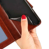 For-Realme-C30-4G/Narzo-50i-Prime-Crystal-Texture-Horizontal-Flip-Leather-Phone-Case(Pink)