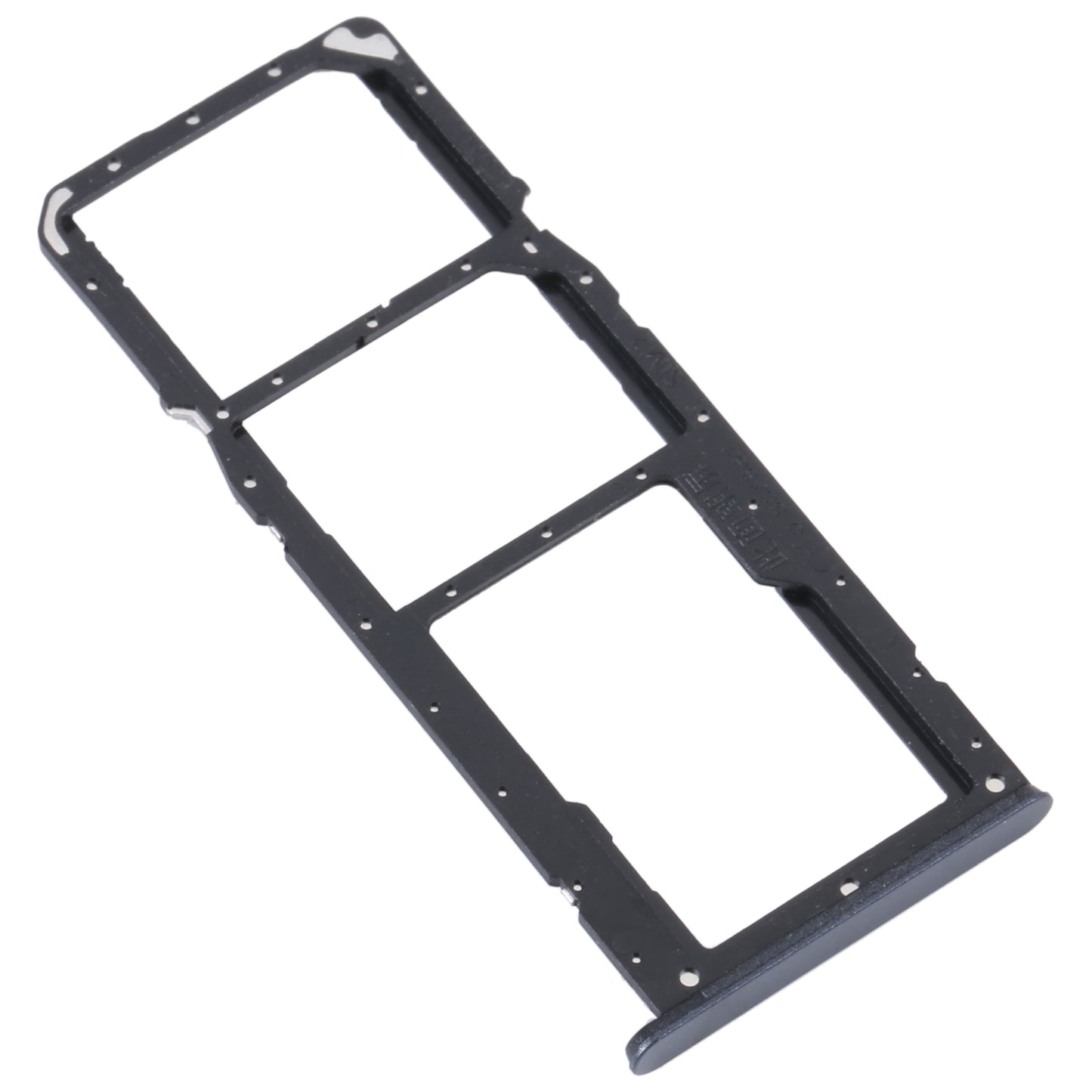 For-Realme-C35-SIM-Card-Tray-+-SIM-Card-Tray-+-Micro-SD-Card-Tray-(Black)