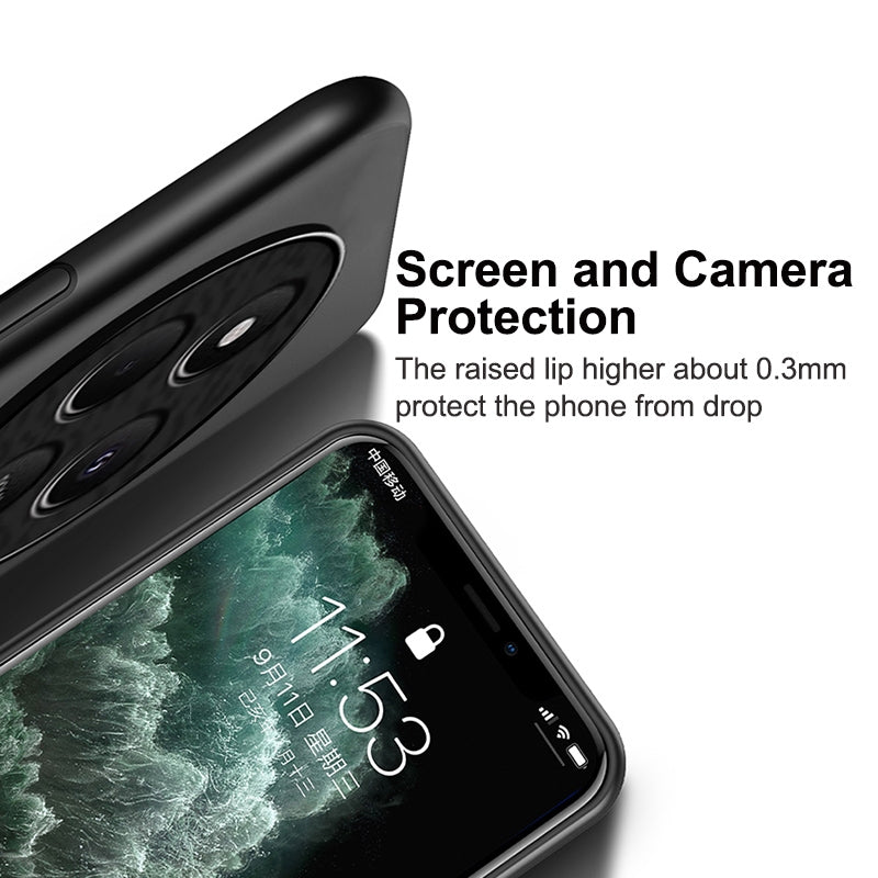 For-Redmi-14C-4G-Classic-Tilt-Strip-Grain-Magnetic-PC-Hybrid-TPU-Phone-Case(Black)
