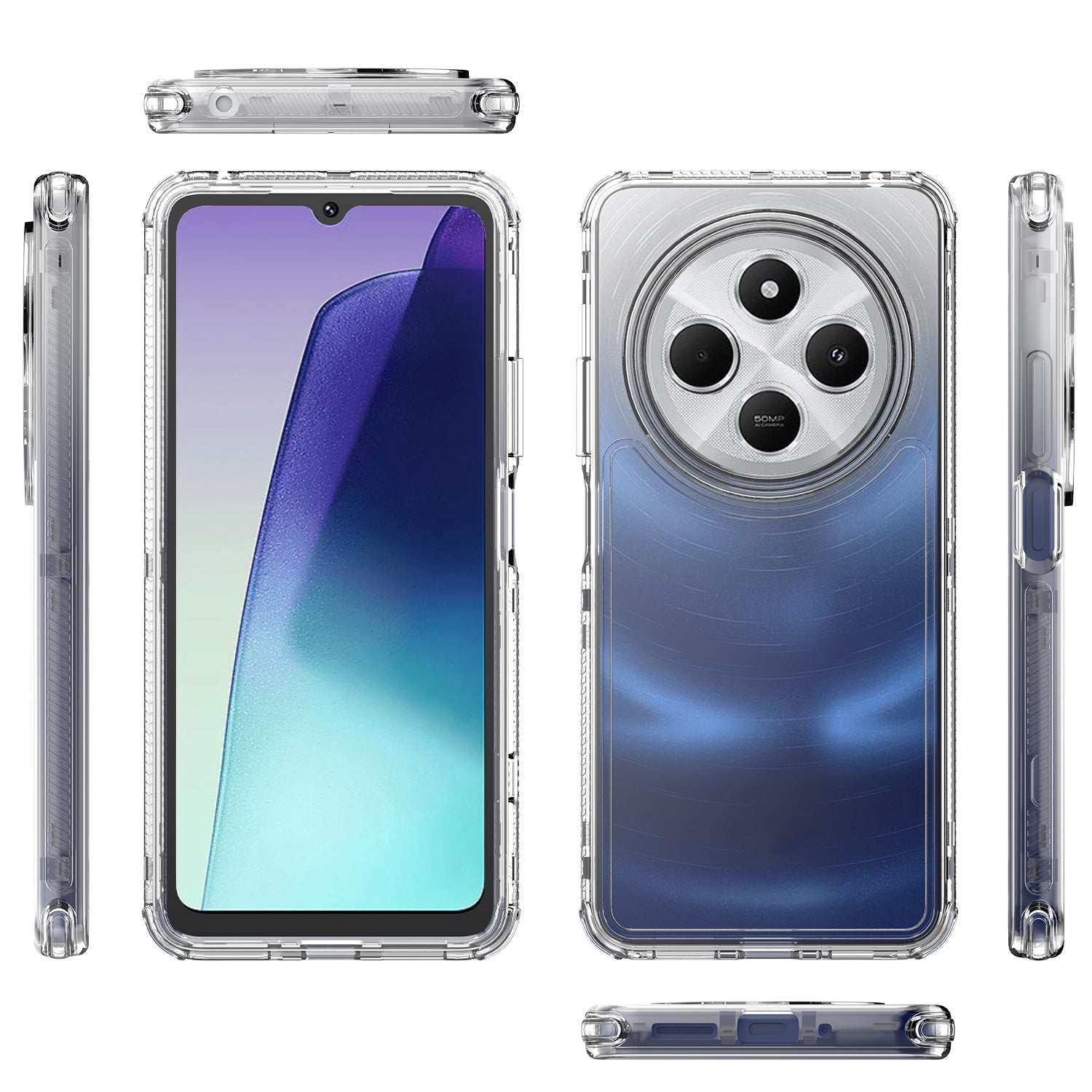 For-Redmi-14C-4G-Acrylic-Transparent-Phone-Case
