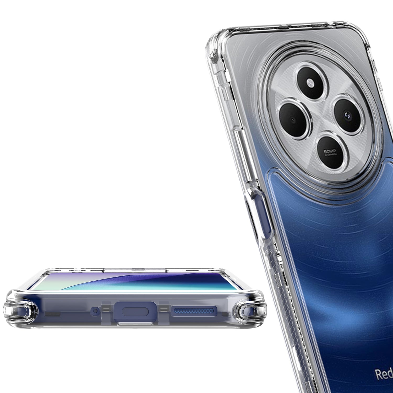 For-Redmi-14C-4G-Acrylic-Transparent-Phone-Case