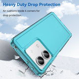 For-Redmi-Note-13-5G-Candy-Series-TPU-Phone-Case(Transparent-Blue)