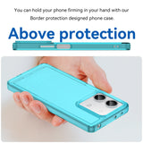 For-Redmi-Note-13-5G-Candy-Series-TPU-Phone-Case(Transparent-Blue)