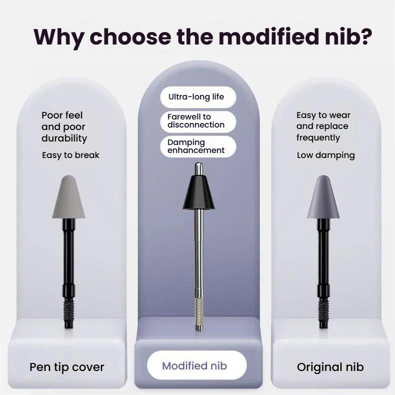 For-Redmi-Smart-Pen-Modified-Tip-Replacement-Pencil-Nib-Metal-Core-Semi-transparent
