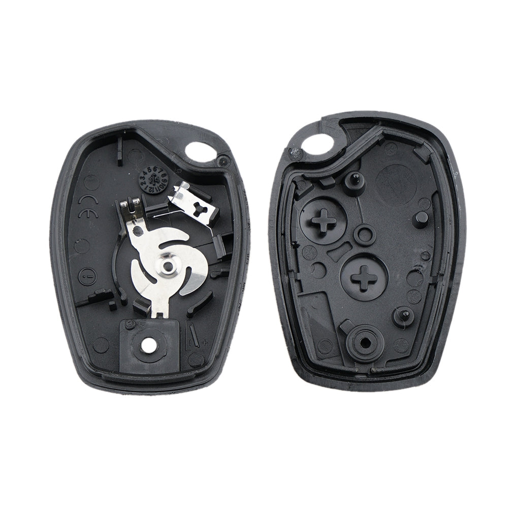 Car-Key-Case-for-Renault-Modus/Clio-3/Kangoo-2/Twingo-with-2-Buttons,-no-Blade