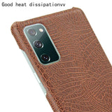 Shockproof-Case-for-Samsung-Galaxy-S20-FE-Crocodile-Texture,-Brown
