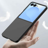 For Samsung Galaxy Z Flip7 Skin Feel PC Full Coverage Shockproof Phone Case(Mint Green)