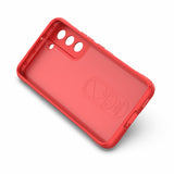 For-Samsung-Galaxy-M23-5G-Magic-Shield-TPU-+-Flannel-Phone-Case(Red)