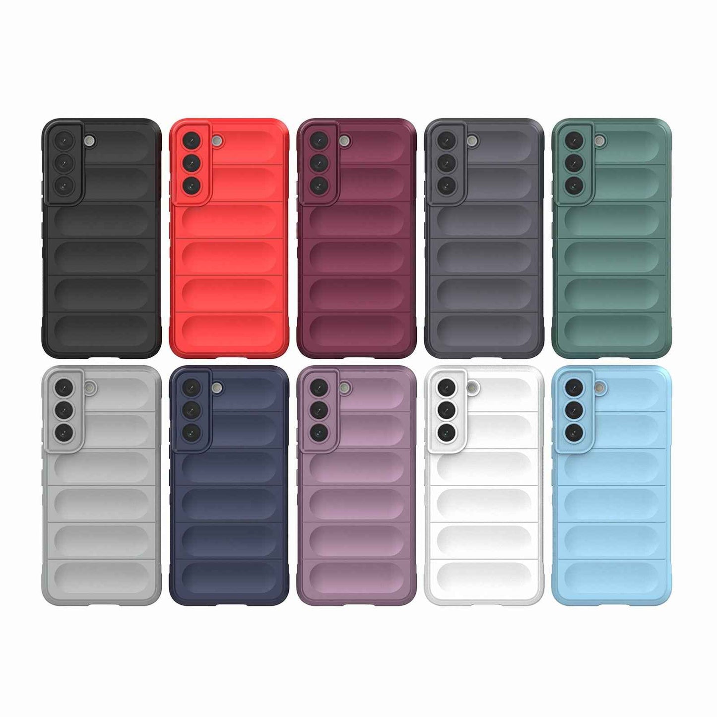 For-Samsung-Galaxy-M23-5G-Magic-Shield-TPU-+-Flannel-Phone-Case(White)