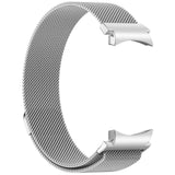For-Samsung-Galaxy-Watch-6-Button-Style-Milan-Magnetic-Metal-Watch-Band(Silver)