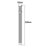 For-Samsung-Galaxy-Watch-6-Button-Style-Milan-Magnetic-Metal-Watch-Band(Silver)
