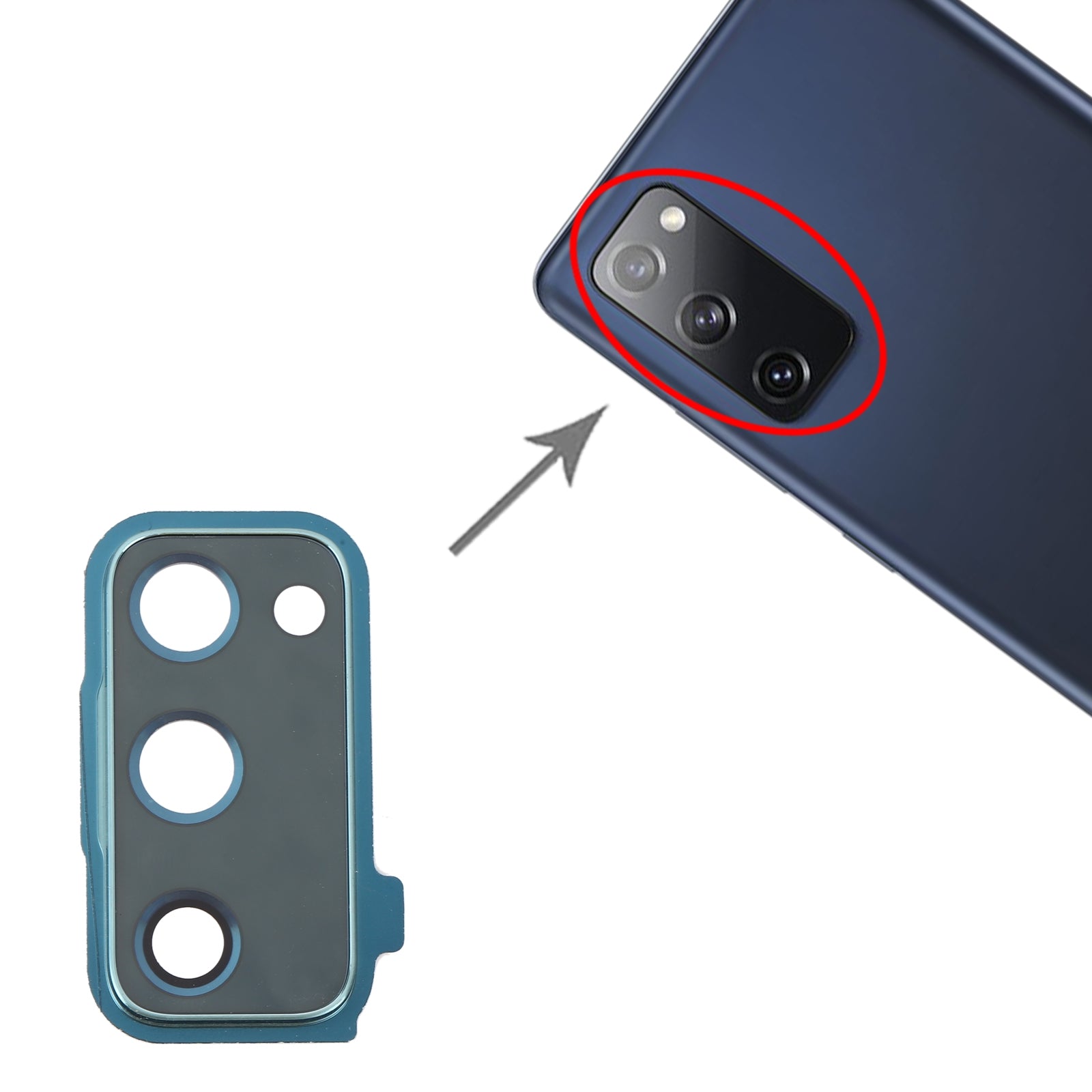For-Samsung-Galaxy-S20-FE-Camera-Lens-Cover-(Green)