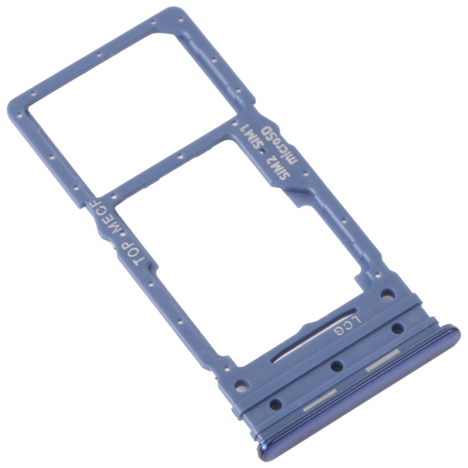 For-Samsung-Galaxy-M53-SM-M536B-Original-SIM-Card-Tray-+-Micro-SD-Card-Tray-(Blue)